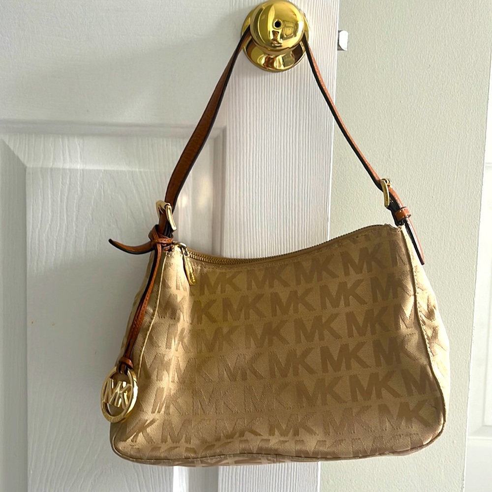 Monogrammed authentic Michael Kors handbag